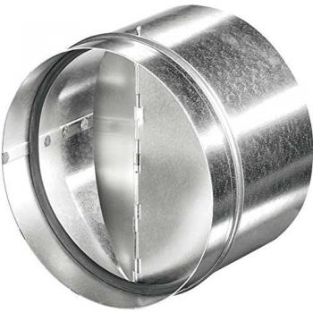 Maico AVM 20 Automatic Non-Return Valve for Round Air Ducts, Galvanized Steel