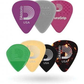 D'Addario Heavy Gauge Guitar Pick Variety Pack - 7 Picks Set