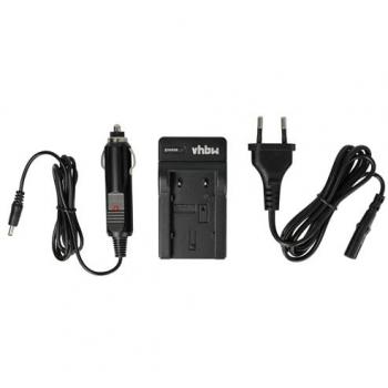 Chargeur de batterie vhbw compatible avec caméras JVC GZ-HM400E, GZ-HM400EU, GZ-MG130, GZ-MG131, GZ-MG135, GZ-MG140