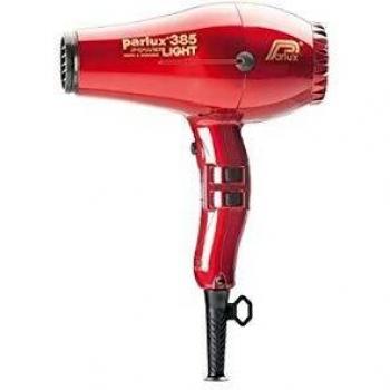 Secador de Cabelo Parlux 385 Powerlight Ionic e Cerâmico Vermelho 2150W