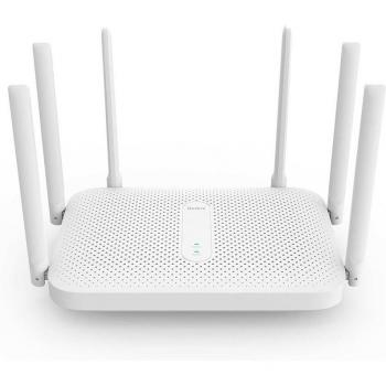 Routeur Wi-Fi Xiaomi Redmi AC2100 Gigabit 2.4G 5.0GHz Double Bande 2033Mbps Répéteur avec 6 Antennes à Haut Gain
