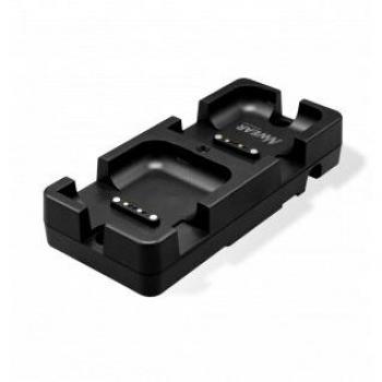 Newland CD50 Mobile Docking Station for Barcode Scanners - Black, 2-Slot Charging Cradle