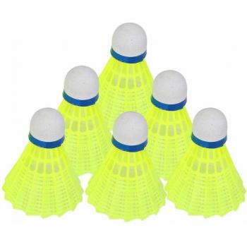 6pcs Nylon Badminton Shuttlecocks Set for Outdoor Sports
