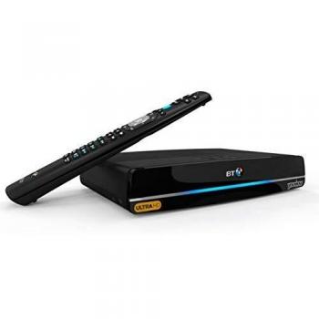 BT Ultra HD YouView Box UHD DTR-T4000/1TB with Twin HD Freeview and 7 Day Catch Up TV