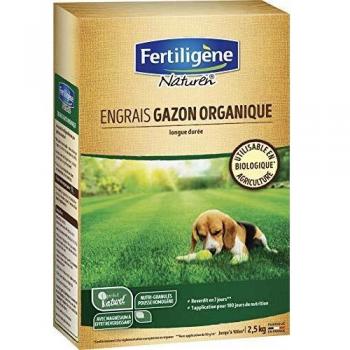 NATUREN Engrais Gazon Organique 100m² 2,5kg