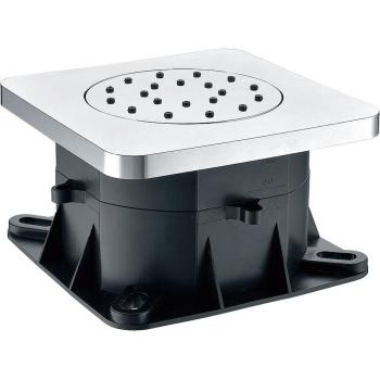 Grifo de ducha cuadrado Imex JCD002 con diseño moderno, acabado cromado, sistema de ahorro de agua, instalación fácil y compatible con la mayoría de las duchas estándar