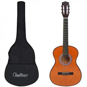 Set de Guitarra Clássica para Iniciantes 8 peças 3/4 36 com Acessórios Inclusos