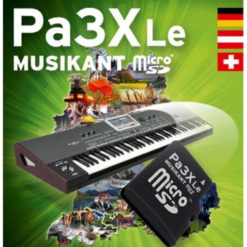 Korg micro SDKarte mit Musikant Software