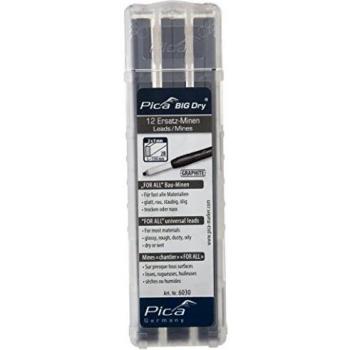 Pica 6030/SB - Estuche con 12 minas de grafito en blister