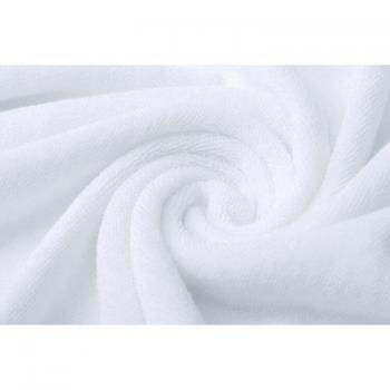 Luxury Large White Cotton Bath Towel - Spa & Hotel Quality, Versatile for Shower, Sauna, and Foot Massage