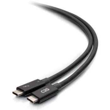 Câble Actif Thunderbolt 4 USB-C 2m - 40 Gbit/s, Alimentation 100W, Vidéo 8K60Hz