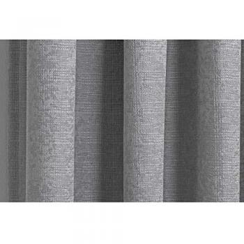 Matrix Tape-Top Thermal Noise Reducing Dim Out Curtains - Grey / 137cm / 117cm