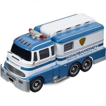 Carrera Digital 132 Geldtransporter Money Transporter | Slotcar für Rennbahn | Front- & Rücklicht & Bremslicht | Digital steuerbar | Maßstab 1:32 | Spielzeug für Kinder ab 8 Jahre & Erwachsene