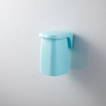 Adhesive Wall-Mounted Toothbrush Holder - Space-Saving Multipurpose Bathroom Organizer