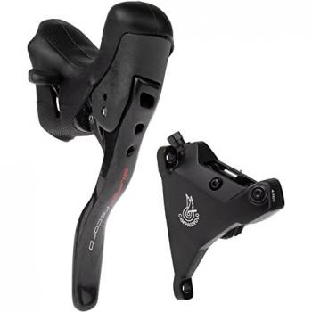 Campagnolo Super Record Hydraulic Left Brake Lever with Integrated Shifter 160mm Black