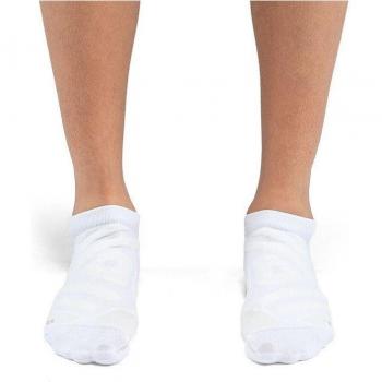 Calcetines de running On Performance Low blanco ivory mujer - S