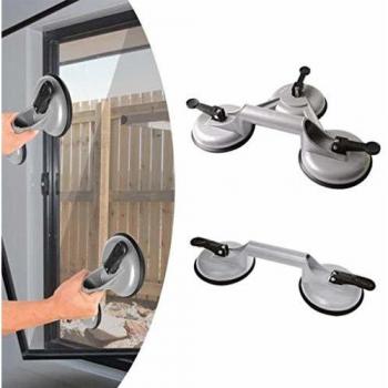 ProPlus 753428 Ventouse Aluminium avec 2 Têtes