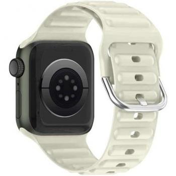 Bracelet Silicone Ajustable Avizar pour Apple Watch 38/40/41/42/44/45/49 mm - Multicolore