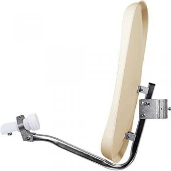 DigiDish 45 Satellite Dish with Universal Twin LNB - Beige