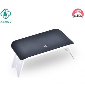 XZMUV 24W Portable USB LED UV Nail Dryer for Gel Polish Manicure/Pedicure