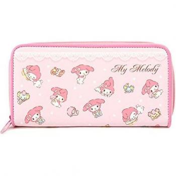 Portafoglio lungo My Melody amici rosa