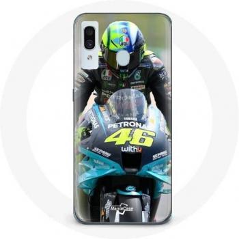 Cover per Samsung Galaxy A20 Valentino Rossi Pilota di Moto 46