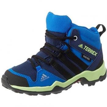 adidas Terrex Ax2r Mid CP K, Zapatillas para Carreras de montaña Unisex niños, Collegiate Navy Core Black Glory Blue, 32 EU