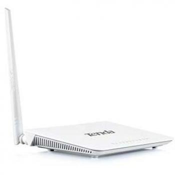 Tenda D151 1T1R 11n ADSL2+ Modem Router con 4 puertos LAN de 10/100Mbps, antenas fijas de 5dBi y soporte para Annex A/L/M, TR069, PPPoE y PPP