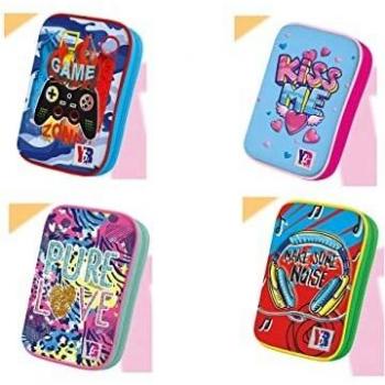 Astuccio OneTime Young people con cover rigida 2022 completo di colori e cancelleria - RANDOM