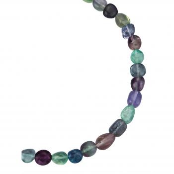 Damen Fluorit-Kette multicolor by KLiNGEL