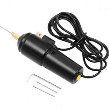 Mini perceuse électrique à main pour perles et résine époxy avec câble USB 5V - Outils de bricolage et artisanat