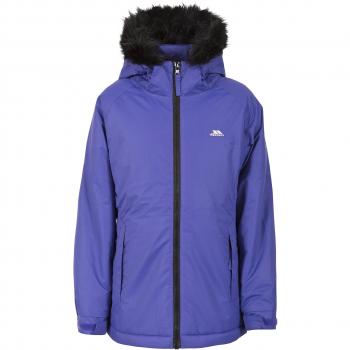 Trespass Staffie Veste imperméable Fille, Violet, FR : S