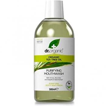 Enjuague Bucal Orgânico de Árvore de Chá 500 ml - Dr. Organic