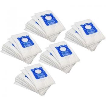 Sacs aspirateur vhbw 50x compatibles avec Electrolux Ikea family, Harmony, Olivia, E XXL, Oxygen Z 5000 - Z 5695, Oxygen+ 62 - Blanc