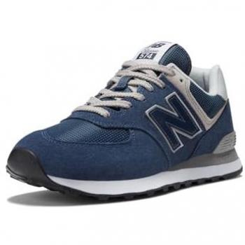 New Balance 574 Core - Sneakers Homme Bleu Marine/Gris, Taille 46.5