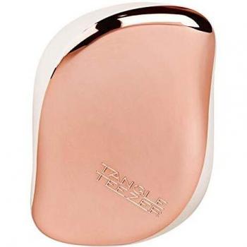 Escova Desembaraçadora Compacta Tangle Teezer - Rose Gold Luxe