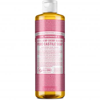 Dr. Bronner's Liquid Soap 18-in-1 Cherry Blossom 475 ml