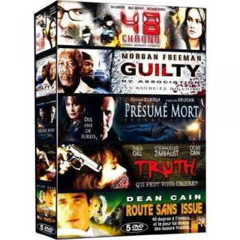 Coffret DVD Thriller 5 films : 48 Chrono, Les associés du crime, Présumé mort, Truth, Route sans issue