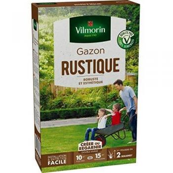 Vilmorin Gazon Rustique Boite 250 g, Vert