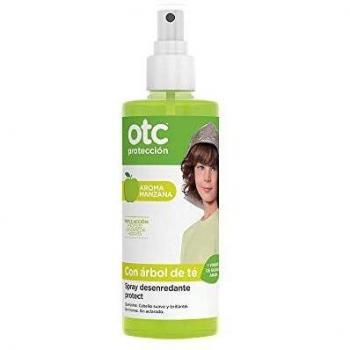 OTC Spray Desenredante Antipiojos com Proteção de Árbol de Té e Aroma a Maçã 250ml