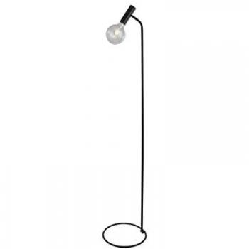 Piantana Searchlight Dulwich, dimmerabile, nero, metallo, 152 cm, E27