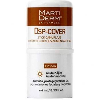 MartiDerm Pigment Zero DSP-Cover Stick de Camuflagem SPF50+ 4ml - Produto: Stick de camuflagem; Características: Fator de proteção solar 50+, textura cremosa, alta cobertura, formul