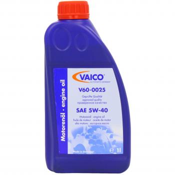 Óleo de Motor VAICO V60-0025 5W-40 Sintético de Alta Performance 1L - Fabricado na Alemanha