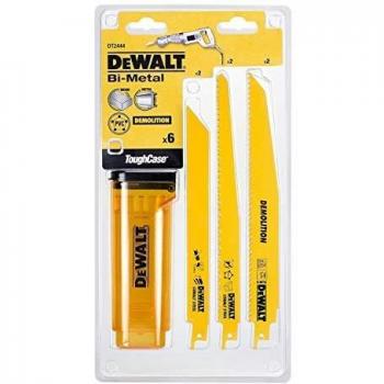 DeWalt DT2444-QZ Reciprocating Blades, One Size, Set of 6 Pieces