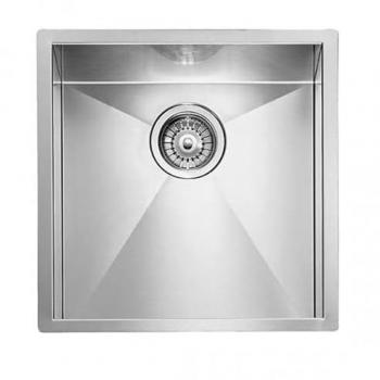 Lavello Sottopiano Filoquadra 45x45 cm 1 Vasca in Acciaio Inox