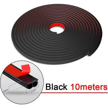 B-Type Car Door Rubber Seal Strips for Sound Insulation and Weatherproofing