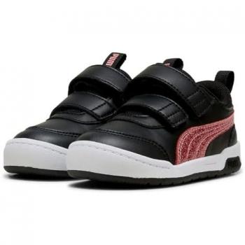 PUMA Multiflex 2 Glitz FS V INF Sneakers schwarz rosa Mädchen Größe 27