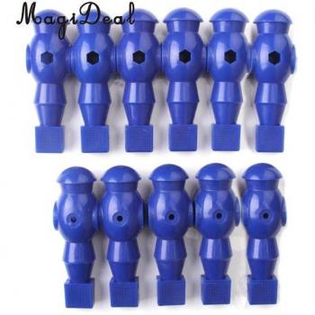 Tournament Foosball Men Replacement Set - 11 Pieces for Standard 5/8 Rod Soccer Tables