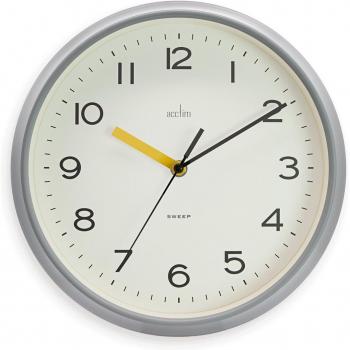 Acctim Rhea Silent Wall Clock with Contemporary Design