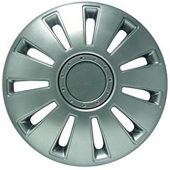 Carpoint 2211083 Jeu d'Enjoliveurs de Roues Silverstone 13'', 4 pièces